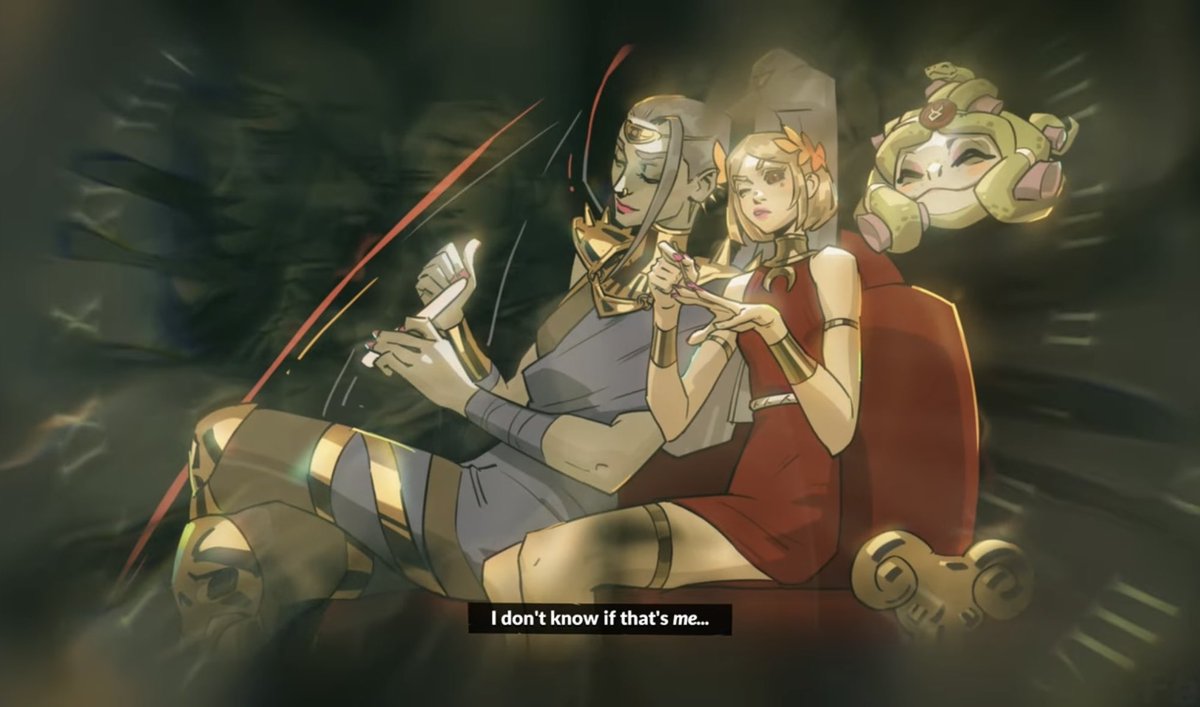 #hades2spoilers 

ALL MY DREAMS COMING TRUE!!! SHE REMEMBERS