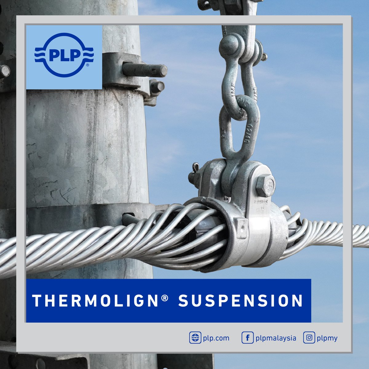 PLPMY1's tweet image. The THERMOLIGN Suspension is specifically designed for applications on aluminum based high temperature conductors that will be operated at continuous temperatures ABOVE 200° C.
#PLPMY #PLPID #PLP #Electric #Manufacturing  #Energy #Transmission #renewlableenergy #electricity