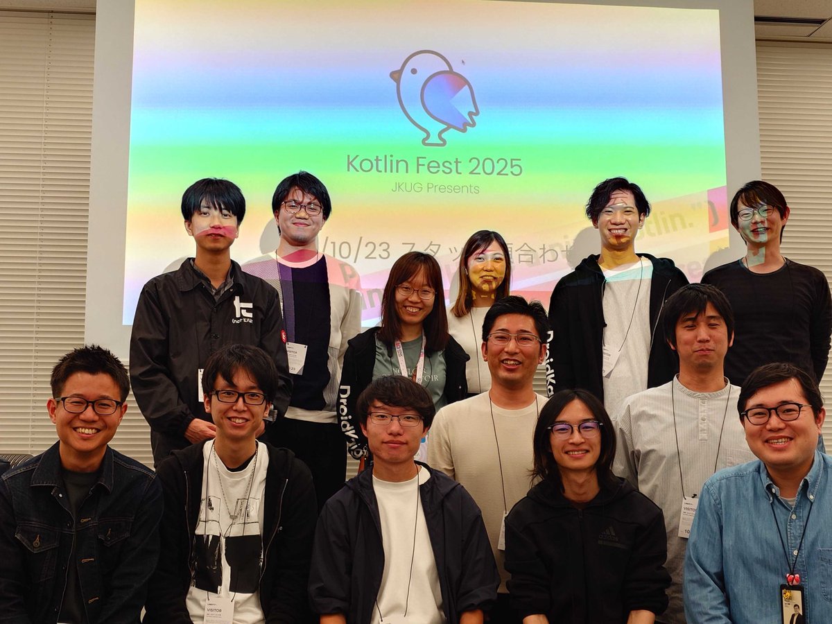 kotlin_fest's tweet image. Kotlin Fest 2025まであと8日🔥
昨日は当日スタッフとの顔合わせ会を実施!
チーム一丸となって準備を進めています💪
当日、最高のイベントをお届けします✨
#KotlinFest2025