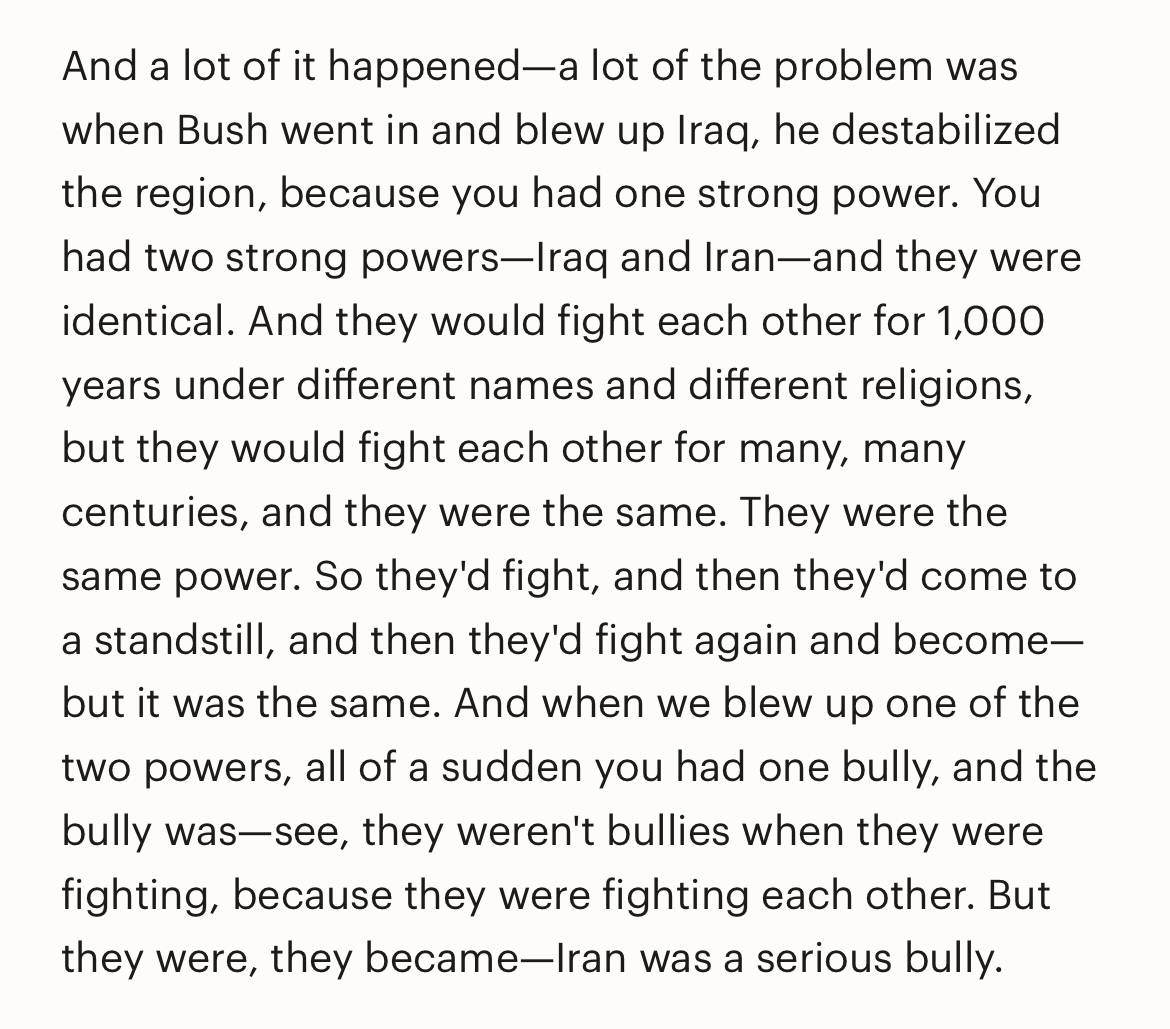 Definitive proof that POTUS does hold a PhD in History.