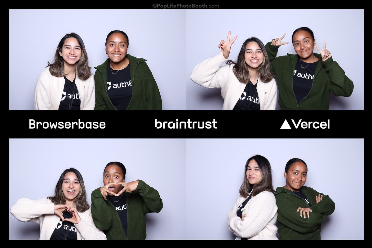 shreythecray's tweet image. Seriously impressed by the event that @browserbase @braintrustdata just put together for the Vercel Ship AI afterparty 👏🏽 such a vibe!!