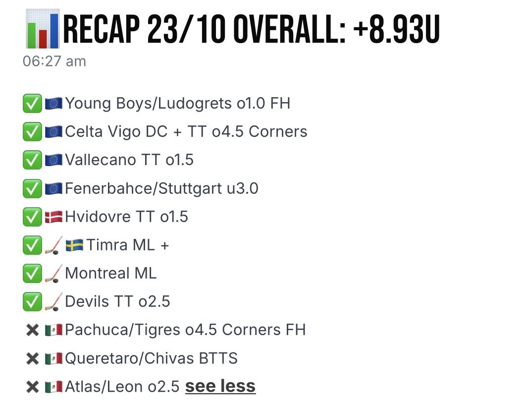 📊RECAP THURSDAY 23/10🔥

#GamblingRecap #GamblingX