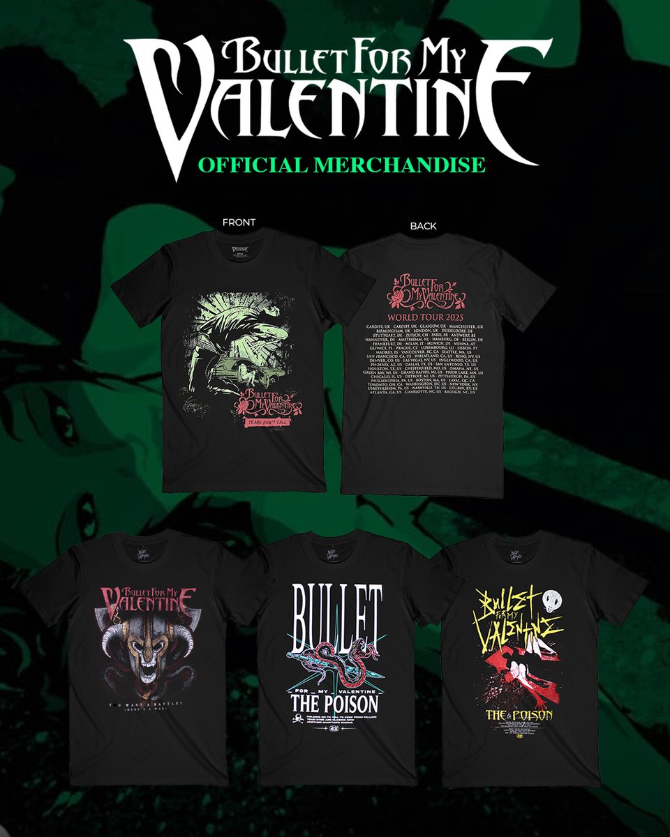 .<a href="/bfmvofficial/">BFMV</a> lit up Singapore this week! Now, celebrate 20 years of The Poison with a new merch drop on gig-merch.com!