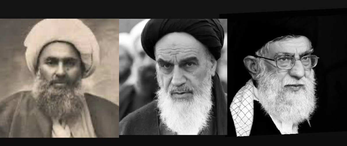 <a href="/DNA_shadowx/">عامل ناشناس</a> سپاس بسیار عالی بود ، خامنه ای ضحاک با بیشرفی از نقش آخوندها که مشروطه مشروعه را آوردن کلامی حرف نزد ،از شیخ فضل‌الله نوری پست فطرت که مخالف  مشروطه بدون شریعت بود و پیشنهاد مشروطه مشروعه (نظارت روحانیون ) را داد چیزی نگفت ، چون ته مشروطه مشروعه همون تخت دیکتاتوری هست که روی آن
