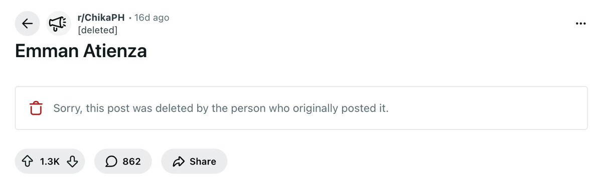 15 days ago may thread pa sya sa subreddit ng chikaph and man, the takes there are vile