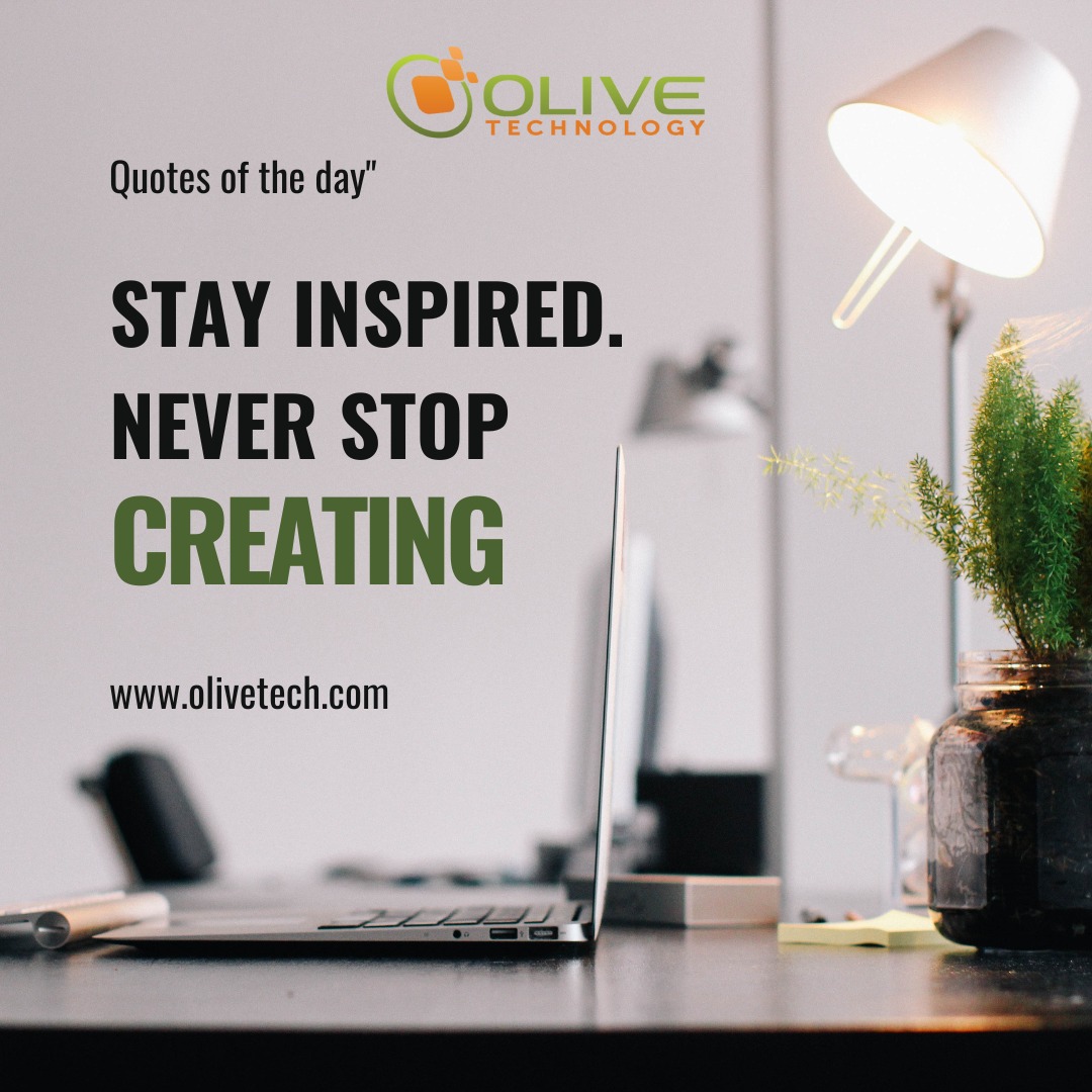 OliveTechnology's tweet image. #friday #fridaypost #stayinspired #keepcreating