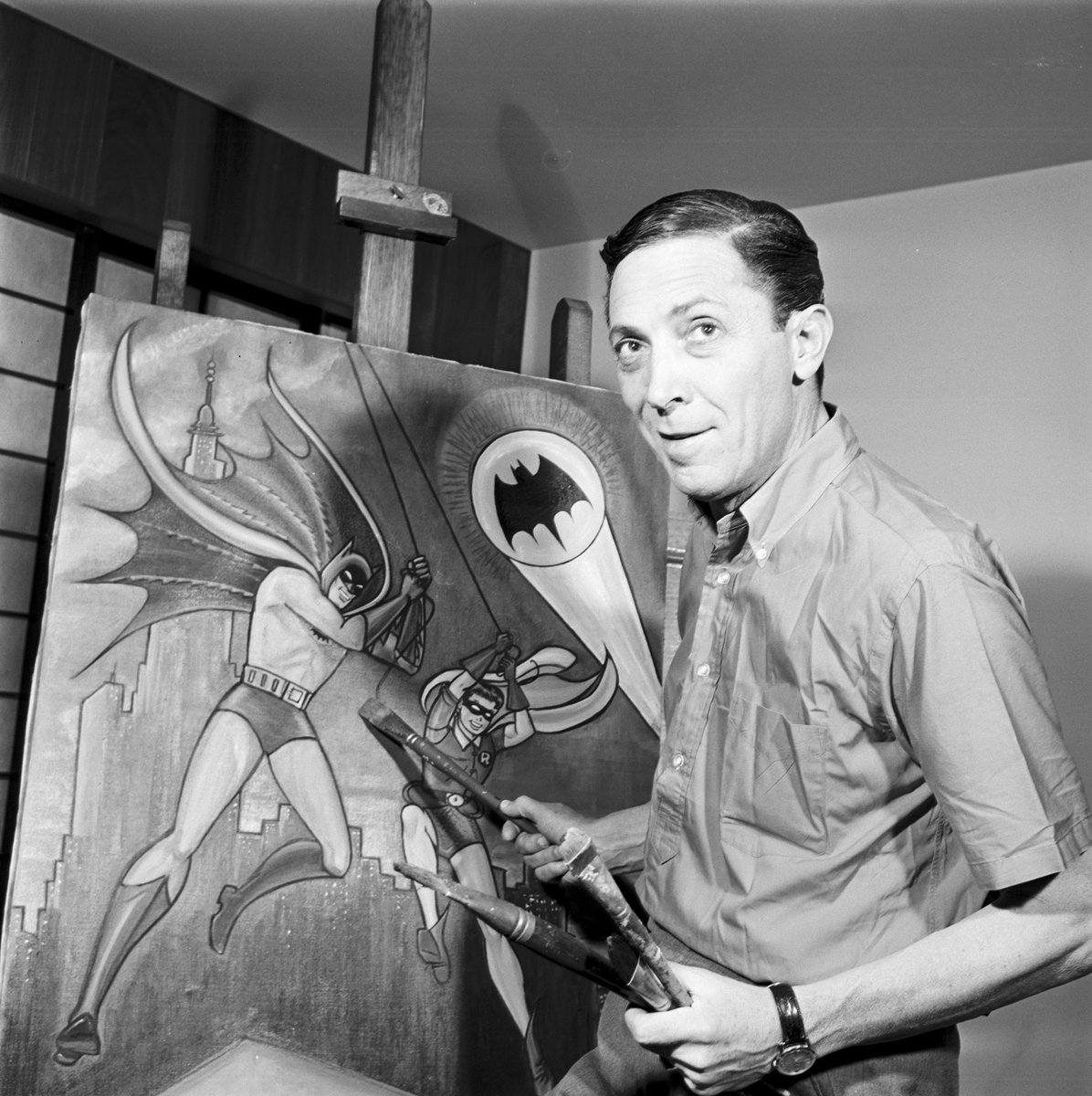 ChudTsankov's tweet image. ✨ BATMAN co-creator Robert Kahn (aka Bob Kane) was born 110 years ago today!
bit.ly/3BYfqR0
#Batman #BobKane #DCcomics #Robin #ComicBook