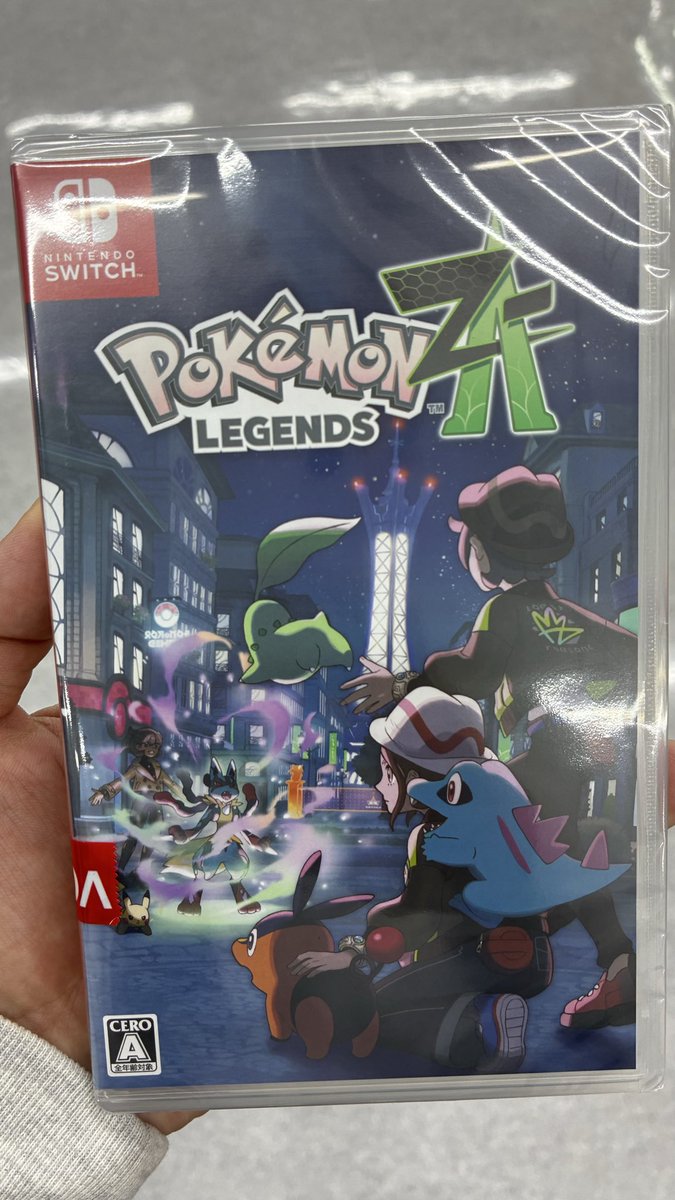 パソコン壊れて修理してる間暇やから、ポケモン買ってみたった！！
初代ポケモンぶりなんだがwwww
#ポケモンレジェンズZA