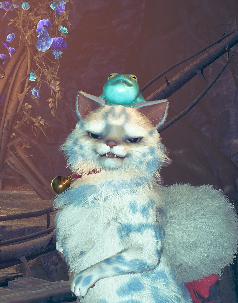 にこにこしてる