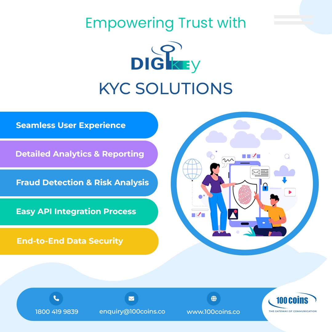 AditekSystemsPL's tweet image. Empowering Trust with DIGIkey KYC Solutions
 
Seamless User Experience | End-to-End Data Security
Demo service: 18004199839 or enterprise-support@100coins.co
#AditekSystemsPrivateLimited #100Coins #DIGIkey #KYC #CyberSafe #DigitalSecurity #DataProtection  #MarketUpdate #CIO
