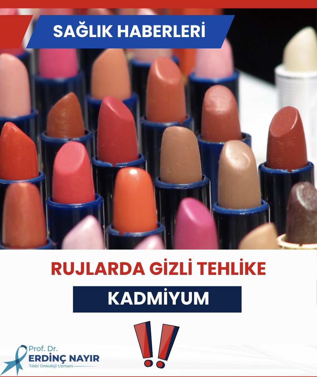 RUJLARDA GİZLİ TEHLİKE: KADMİYUM !!!

instagram.com/p/DQLYR6eCGS6/…