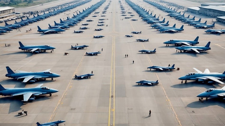 MeghUpdates's tweet image. 🚨 BIG! Indian Air Force is planning to set up its LARGEST AIRBASE near Khajuraho, Madhya Pradesh, spread over 1,000 acres.