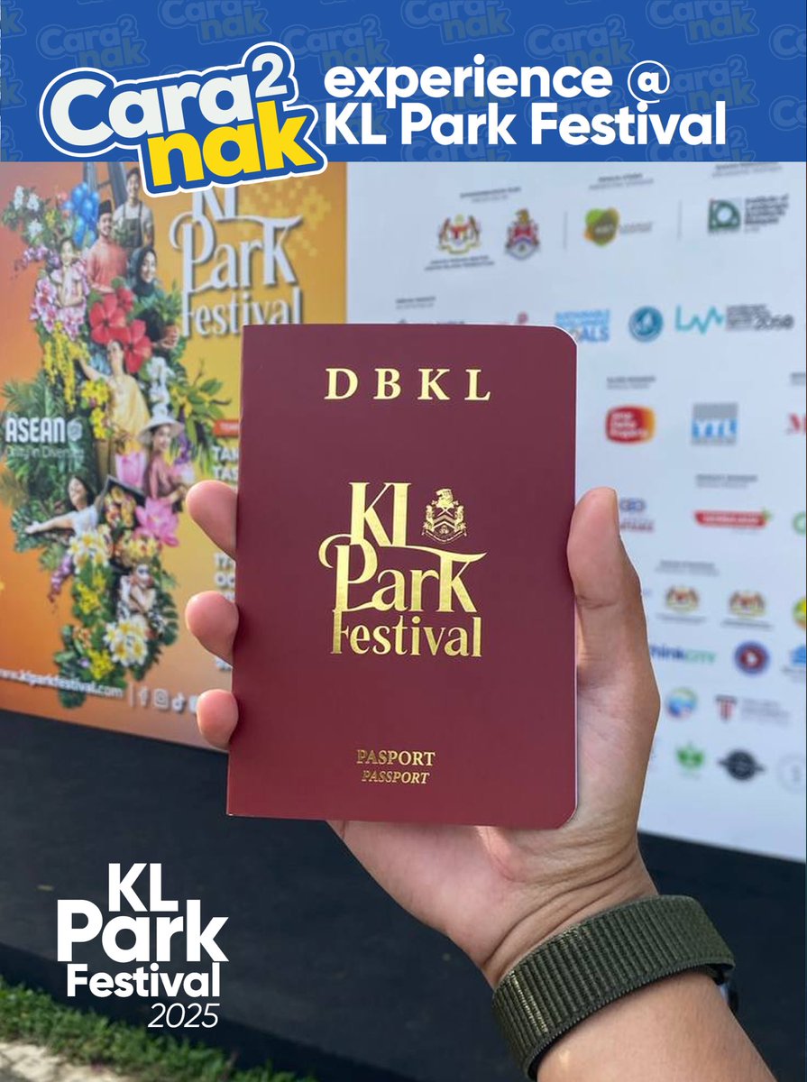 cara2nak's tweet photo. PASPORT KL PARK FESTIVAL 2025 ✨ https://t.co/9k3YLczhhU