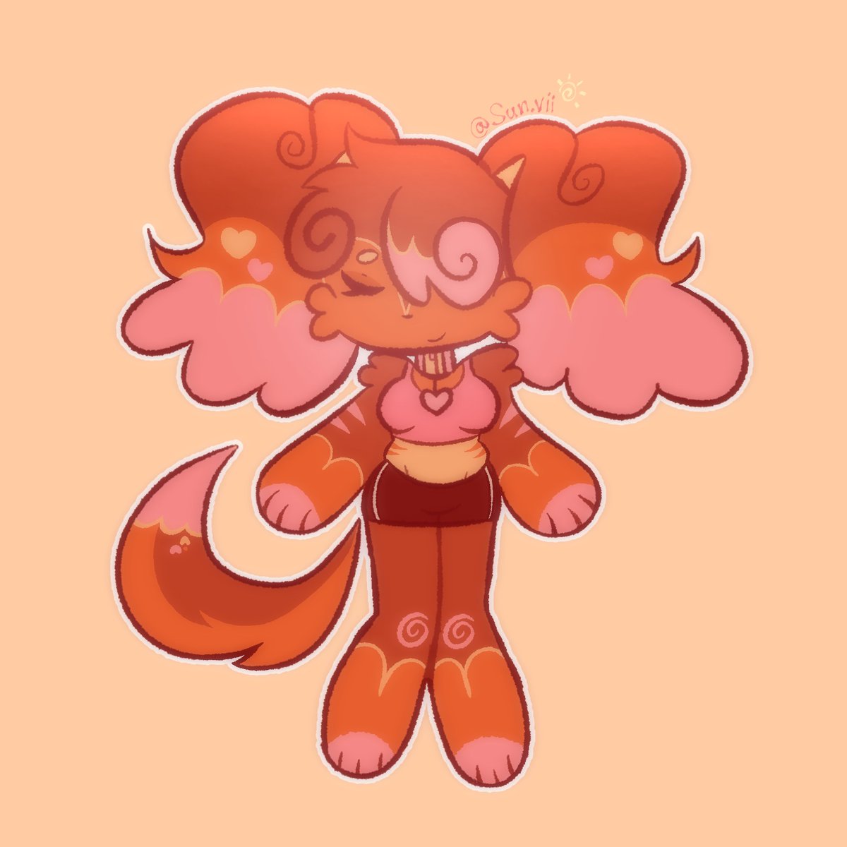 sun1vii's tweet image. Non ppt art.
Lightening test along with trying to do the chubby body.
Erm yeah that's all. Bye again.
#art #oc #furryoc