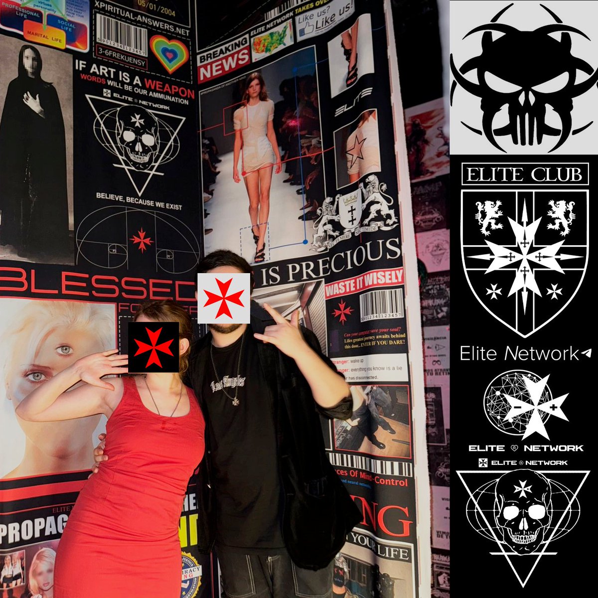 ELITE_NETWORK_'s tweet image. Two weeks ago, we had the honor of presenting one of our strongest expositions yet, four walls fully immersed and covered in the vision of the Network. Huge thanks to @GASCON_ID  for the invitation and for making it possible!