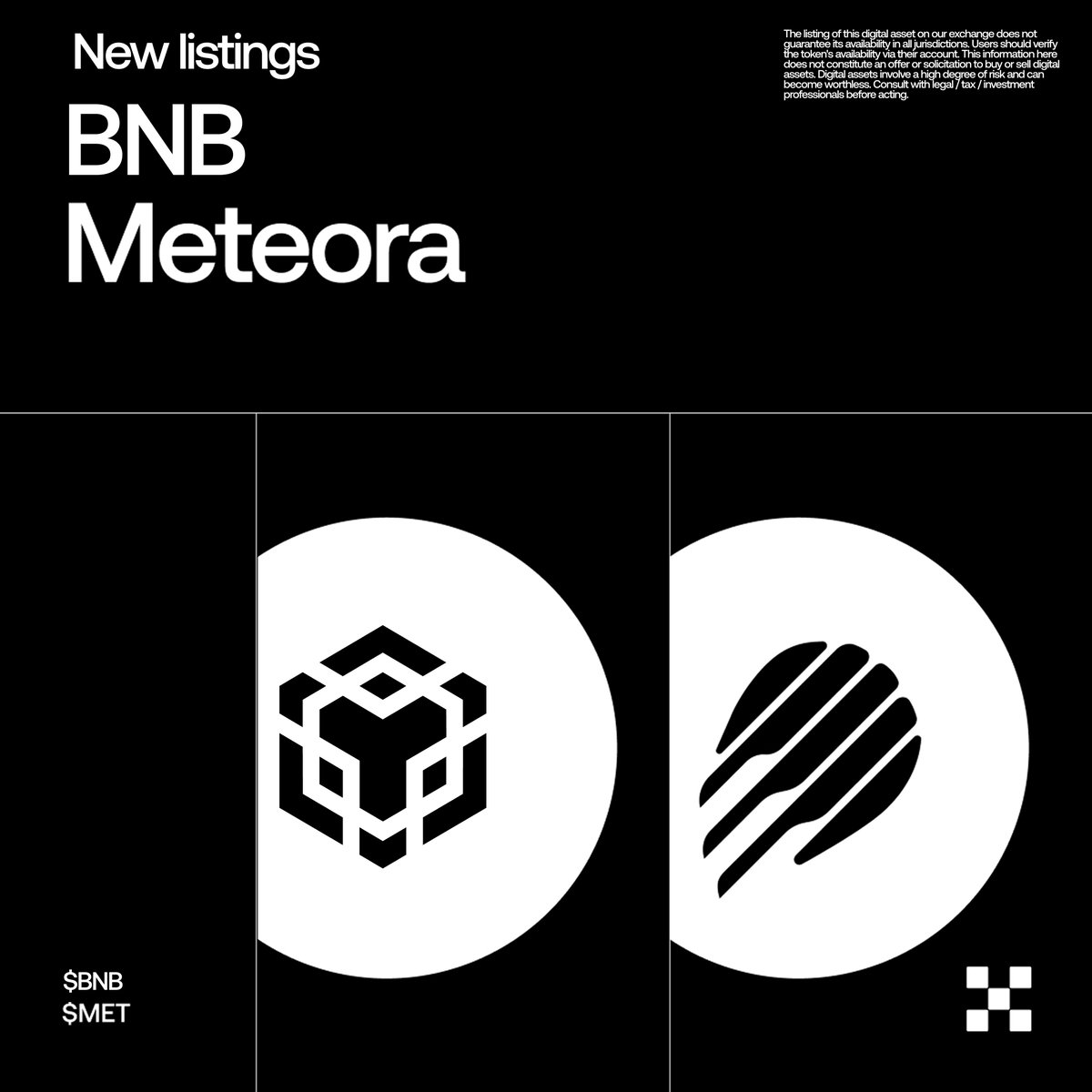 OKX (@okx) on Twitter photo 🇺🇸 Two new tokens just dropped for our US fam 
💧 $MET — powering liquidity and yield on Solana (<a href="/MeteoraAG/">Meteora</a>)
🔥 $BNB — the native token of BNB Chain
Trade what moves the chains — only on the New Money App: bit.ly/43t20Y3 🇺🇸 Two new tokens just dropped for our US fam 
💧 $MET — powering liquidity and yield on Solana (<a href="/MeteoraAG/">Meteora</a>)
🔥 $BNB — the native token of BNB Chain
Trade what moves the chains — only on the New Money App: bit.ly/43t20Y3