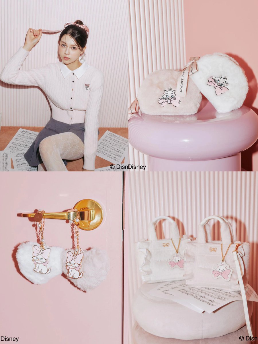 JILL by JILL STUARTとマリーちゃんの
コラボアイテムが可愛い🐈🪄🎀