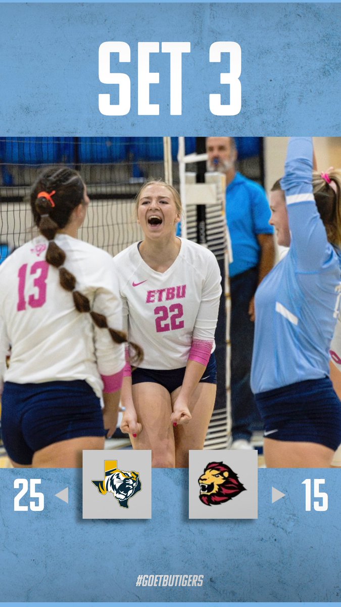 ETBU_Volleyball's tweet image. FINAL SET, BEST SET🤍