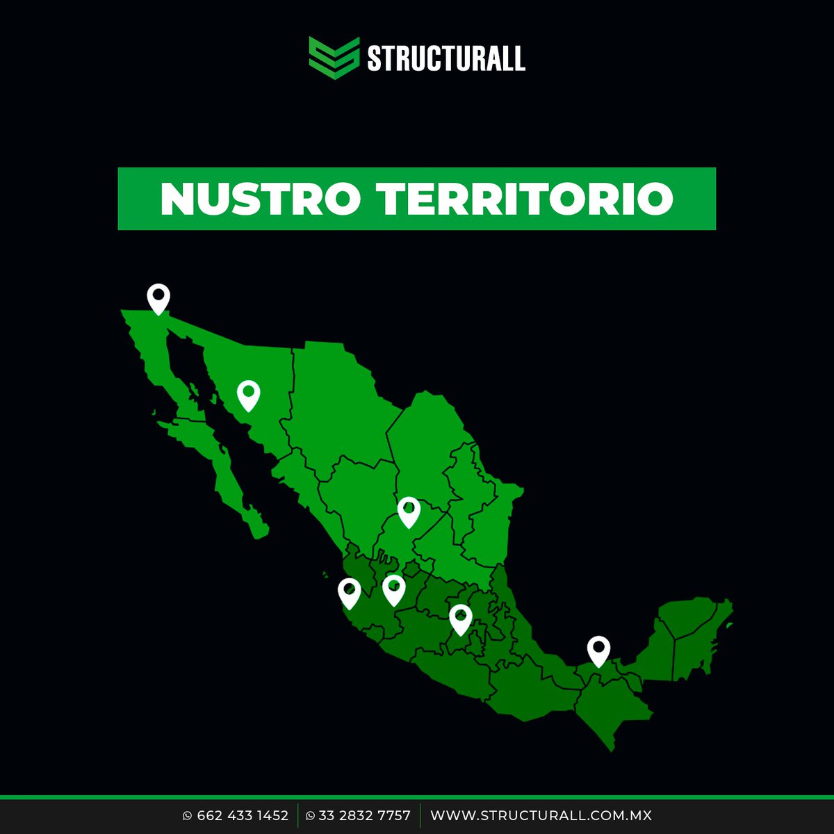 Structurall_mx's tweet image. De norte a sur, de este a oeste: Structurall siempre llega.

-
-
-
-
#Structurall #OficinasMoviles #Sustentabilidad #UnidadesMoviles
#SinConstrucción #RentaYVenta #Mexico #Minas #Mineria #Construccion
