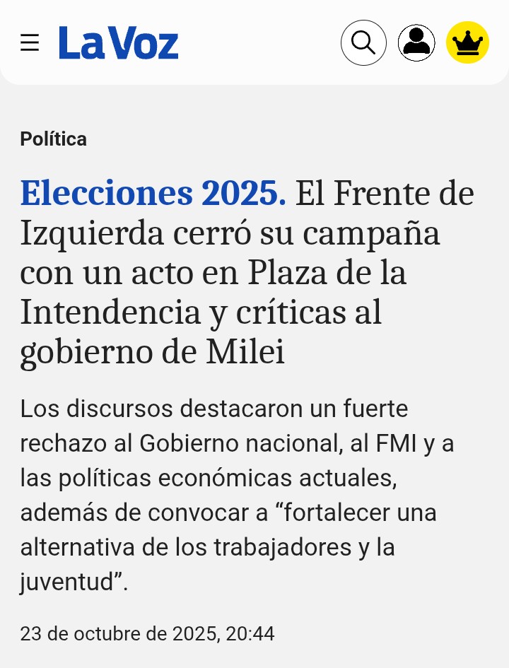 JosueePlevich's tweet photo. La opción a Milei y "provincias hundidas" no puede ser Natalia de la Soja. Este domingo fortalece a la izquierda que lucho desde el primer día contra este modelo de hambre y saqueo https://t.co/QBuSApMA6L