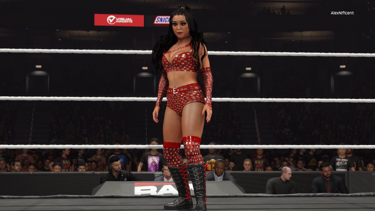 ThePugnificent's tweet image. 🖤❤️‍🔥 Ella te quita el oxígeno ❤️‍🔥🖤
Roxanne’s most recent red gear is now available on CC!! 
Tags: RoxannePerez, PUGNIFICENT
Edit by @SoyElRuu ✨
Current gen ❤️‍🔥
Enjoy!!
#AAA2K25 #MondayNightRox