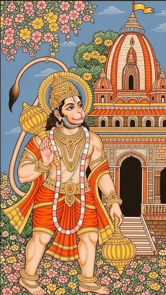 yajnshri's tweet image. जब हनुमान आते है, जीवन में मंगल होने लग जाते है