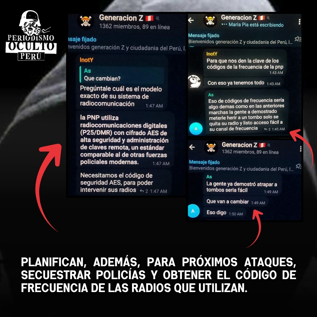 Periodismo Oculto Perú tweet media