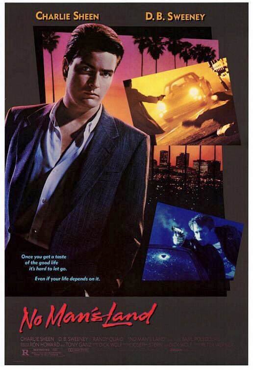 🎬MOVIE HISTORY: 38 years ago today, October 23, 1987, the movie ‘No Man’s Land’ opened in theaters!

#CharlieSheen #DBSweeney #RandyQuaid #LaraHarris #BillDuke #RDCall #ArlenDeanSnyder #MEmmetWalsh #GeorgeDzundza #PeggyMcCay #ClareWren #LindaShayne #DanitzaKingsley #JennyGago