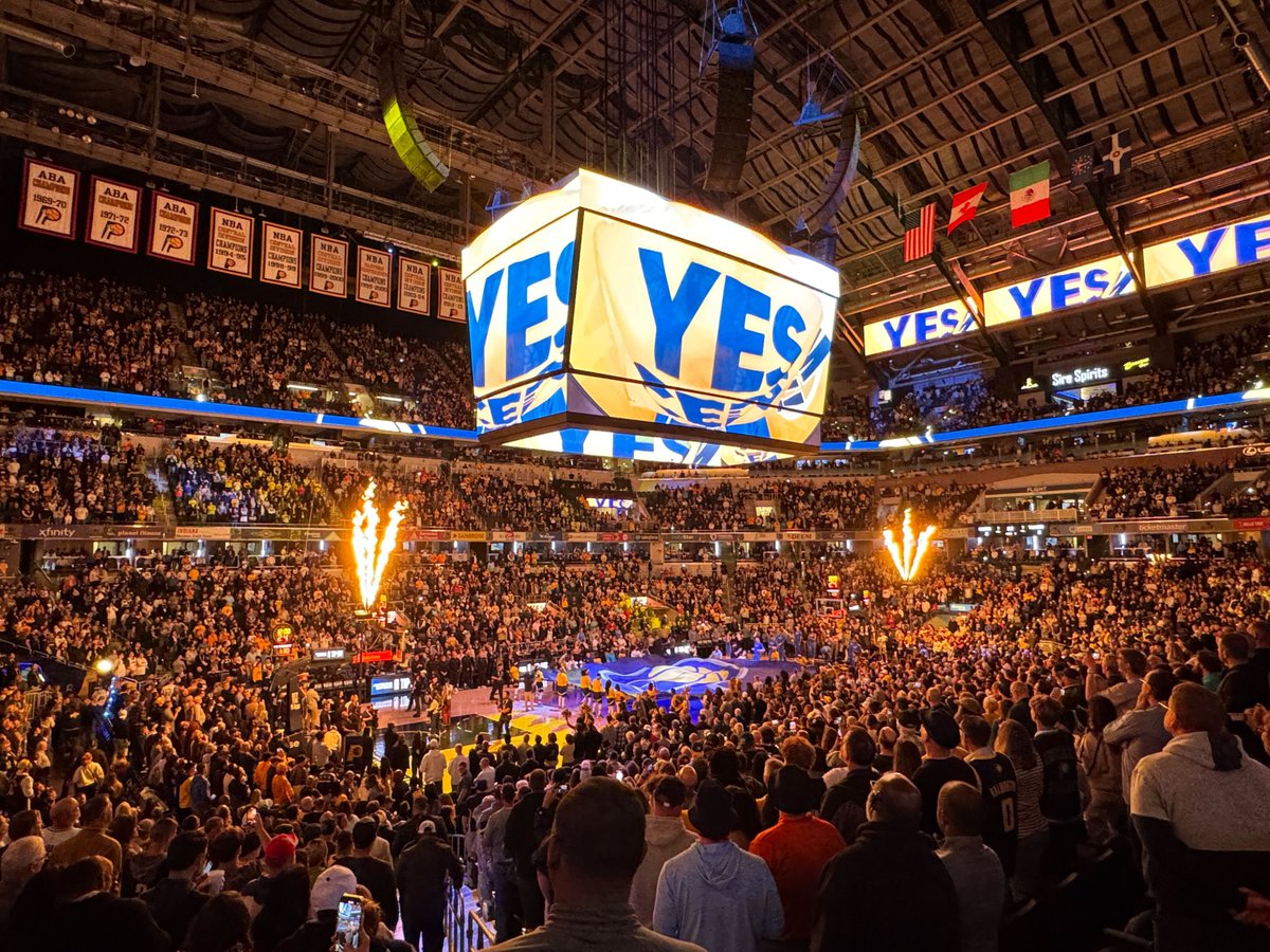 Pacers's tweet image. back where we belong 💙🔥