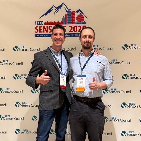 vihardabest's tweet photo. Great first talk from my #PhD student #Nick Smoliak at @IEEESENSORS 2025 in #Vancouver. 

Thank you @craig_macdonald for the collaboration. Looking forward for more exiting results. 

@UofGSciEng, @DeepNano2024 @UofGEngineering https://t.co/Bq06gyubD7