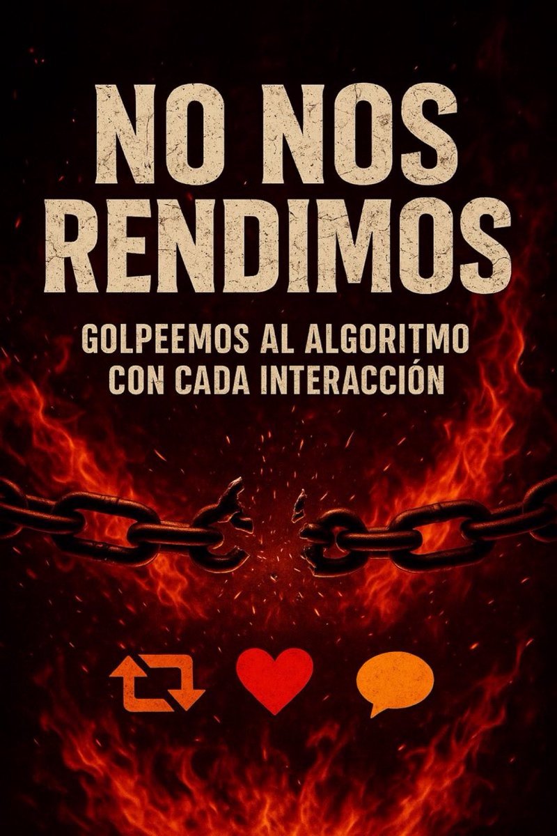 DanielC021vet's tweet image. ⚡ EL ALGORITMO NO QUIERE DARNOS VISIBILIDAD ⚡
¿Nos vamos a quedar de brazos cruzados?
¿Nos vamos a rendir?
🔥 Lo que incomoda al algoritmo es lo que nos hace fuertes:
❤️ Dale like
💬 Comenta y deja tu huella
🔁 Comparte para que nadie quede en la sombra
👥 Sigue a quienes…