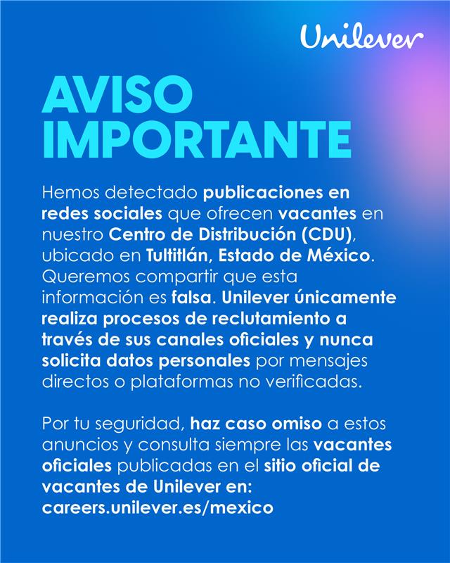 Aviso importante📢