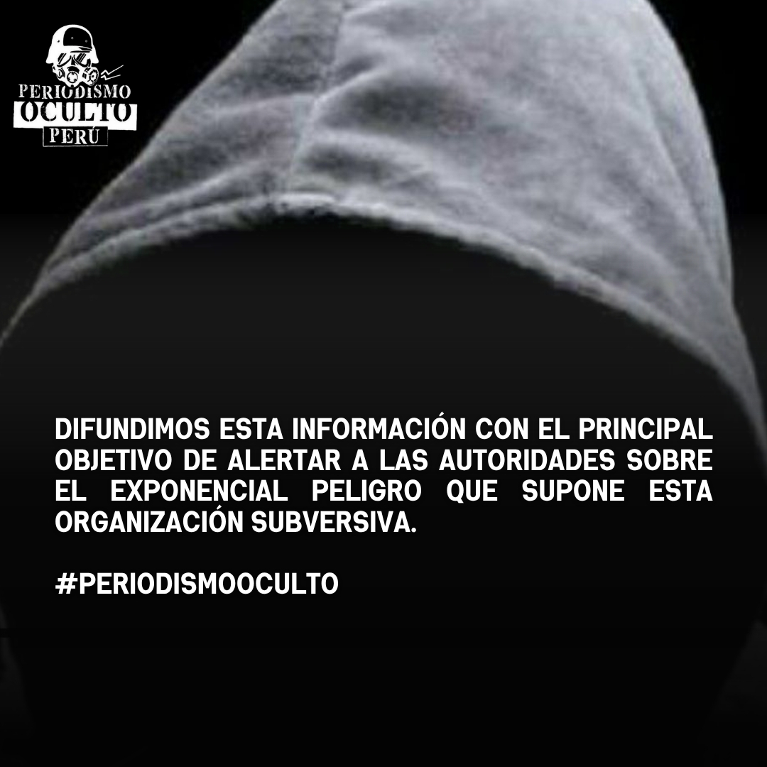 Periodismo Oculto Perú tweet media
