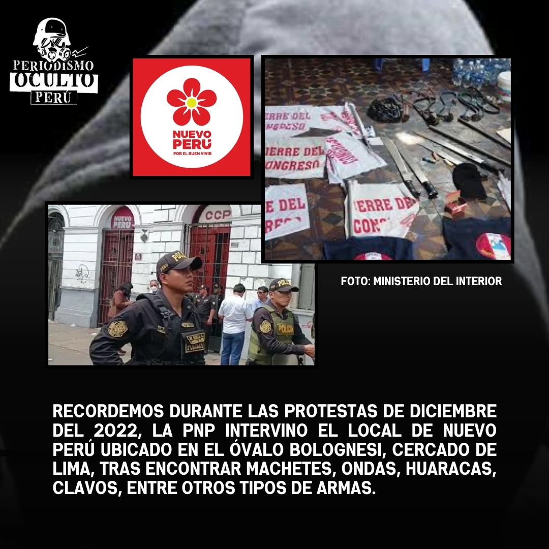 Periodismo Oculto Perú tweet media
