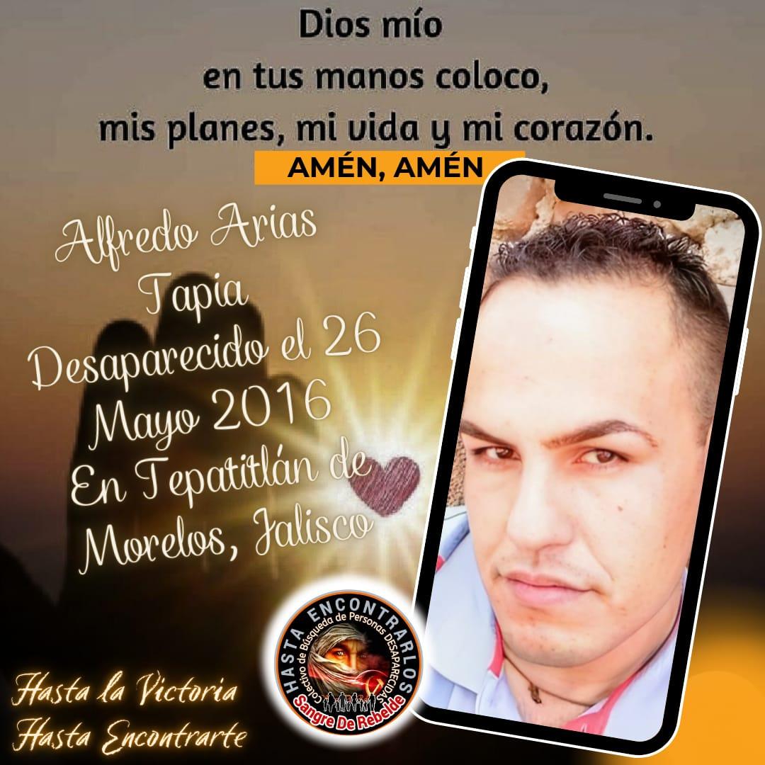 #TeBuscamosAlfredoAriasTapia‼️
#Desaparecido el 26/05/2016 
En #TepatitlánDeMorelos‼️ #Jalisco #México 🇲🇽‼️
Vía <a href="/sangrederebelde/">🇲🇽 Colectivo De Búsqueda SangreDeRebelde🇲🇽</a>
#RTsSolidarios ‼️