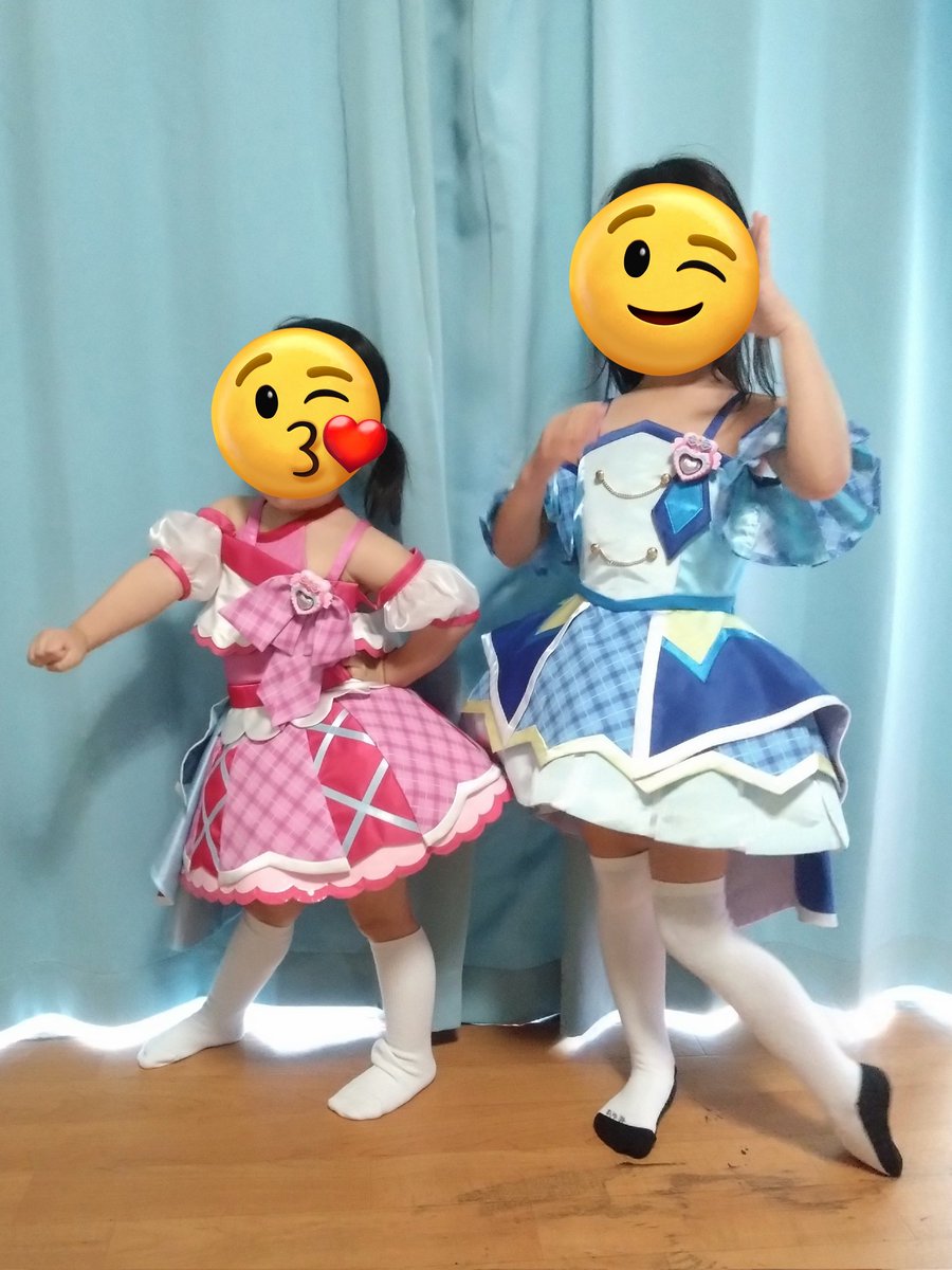 sawa_cos3d's tweet photo. いろいろパーツ足りないけど、今日は娘たちは仮装で登園🎃 https://t.co/wRNkWqRBgy