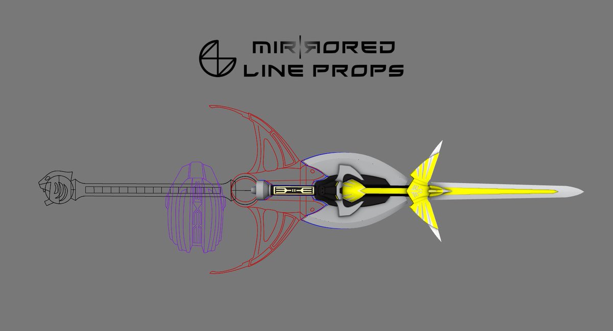 mirrored_line's tweet image. Two down, three to go! Hoping to get some of these made by Rangerstop Orlando or Go Go Ranger Station

#powerrangers #wildforce #powerrangerswildforce #cosplay #3dprinting #3dmodel #art #supersentai #gaoranger