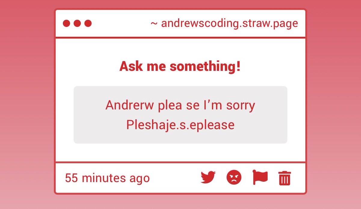 andrew_11083's tweet image. ..Who are you? You all have been sending me very odd “gimmicks” lately. It’s a bit worrying, no??
#badthings #badthingsroblox