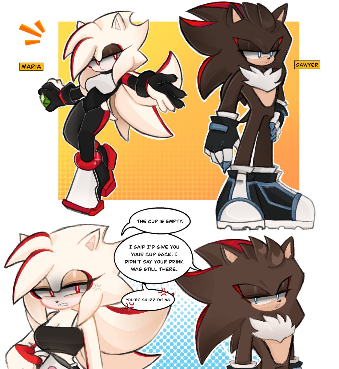 sagexx_v's tweet photo. The sillies! ❤️
#ShadowTheHedgehog
#WrenTheHedgehog
#Shadren https://t.co/tOea0F6flk