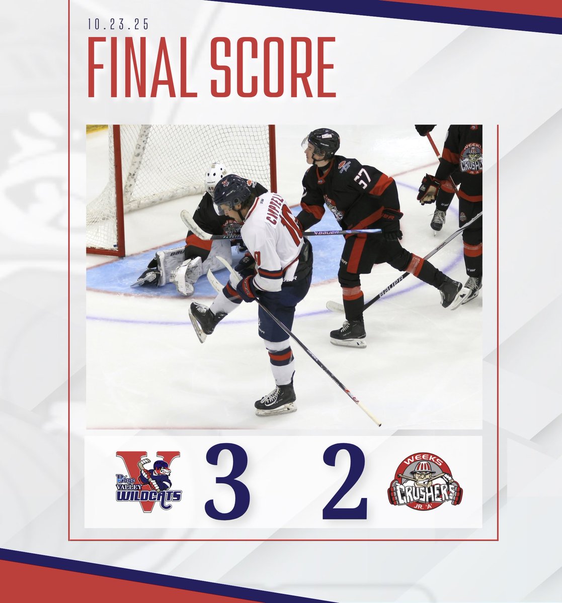 BIG. ROAD. WIN!

⭐️ Sean Hogan (53/55 - 1st MHL Win)
⭐️⭐️ ⭐️ Ryan Fletcher

Back on the road Saturday night in Truro!