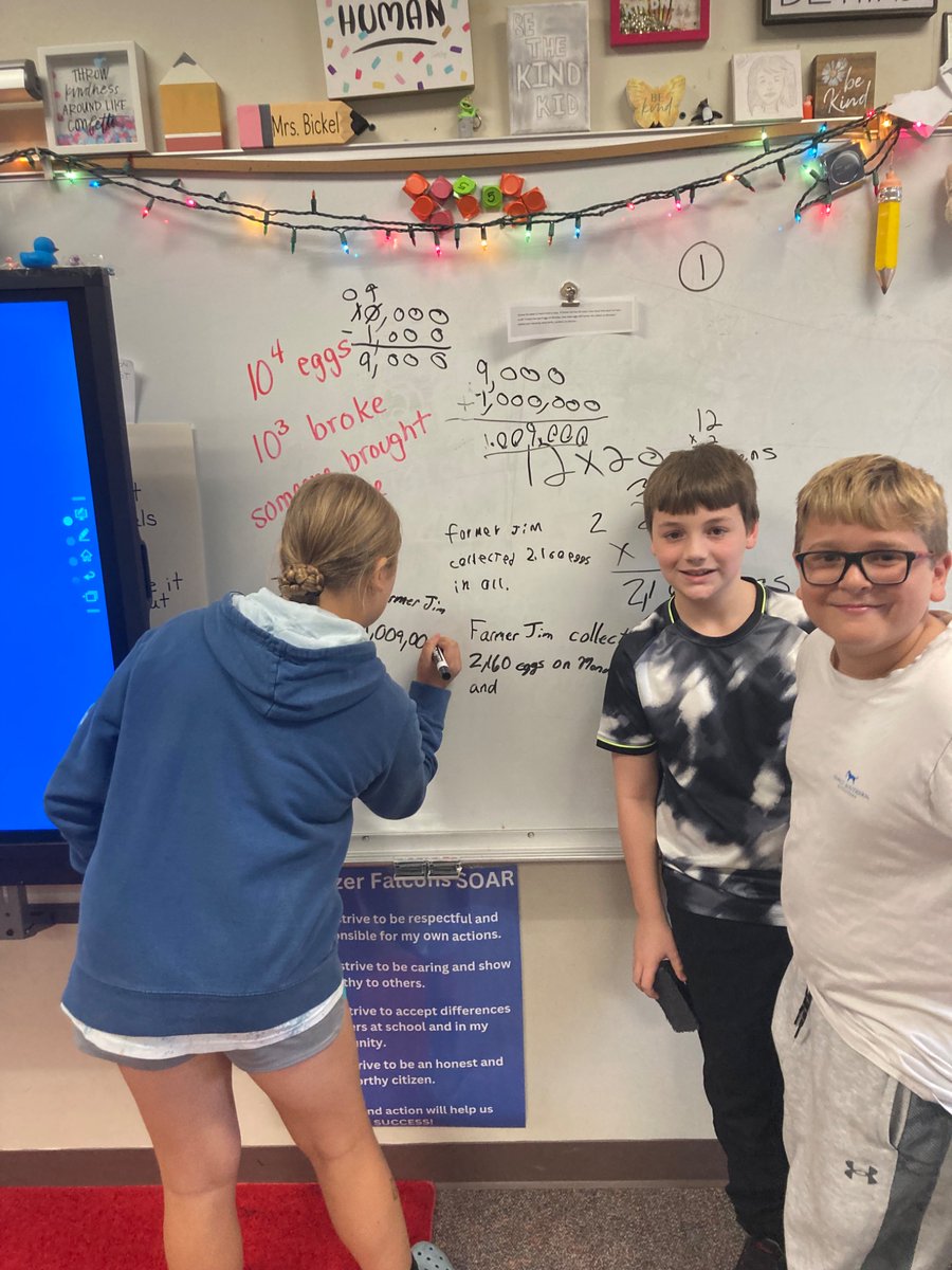 Mrs. Maria Bickel (@room114bickel) on Twitter photo It's pretty cool when they walk into class and are excited it is vertical math Thursday! So cool to hear all the math talk in the groups! 
-Building Thinking Classrooms- It's pretty cool when they walk into class and are excited it is vertical math Thursday! So cool to hear all the math talk in the groups! 
-Building Thinking Classrooms-