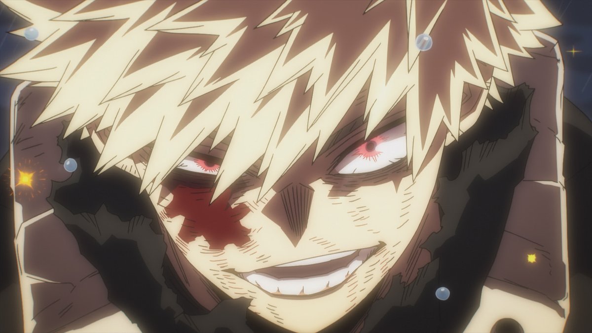 gabbkdk's tweet photo. half the budget when into making kacchan handsome https://t.co/mfU3ce5UJc