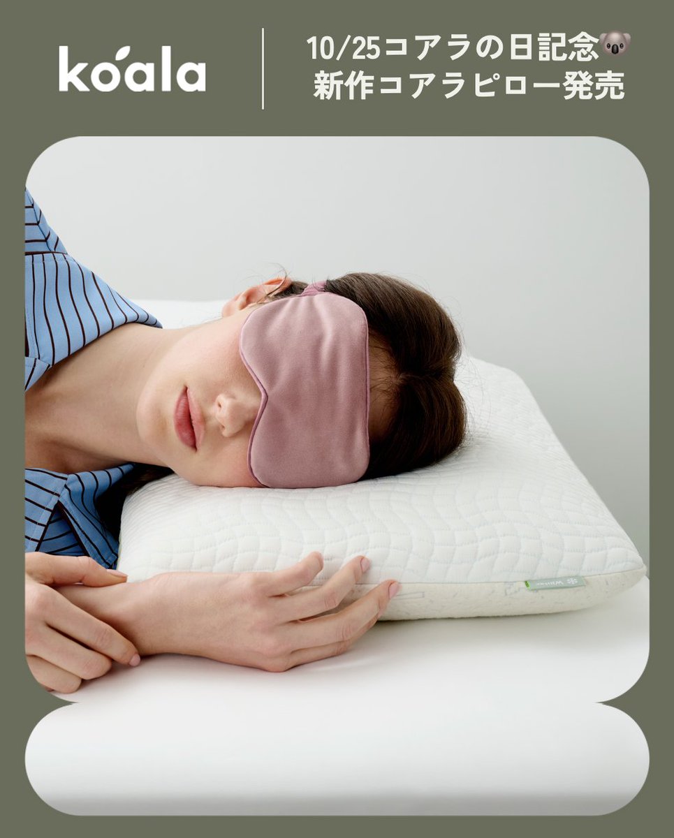 🐨10/25「コアラの日」記念！「コアラピロー（2nd Gen）」新発売（10