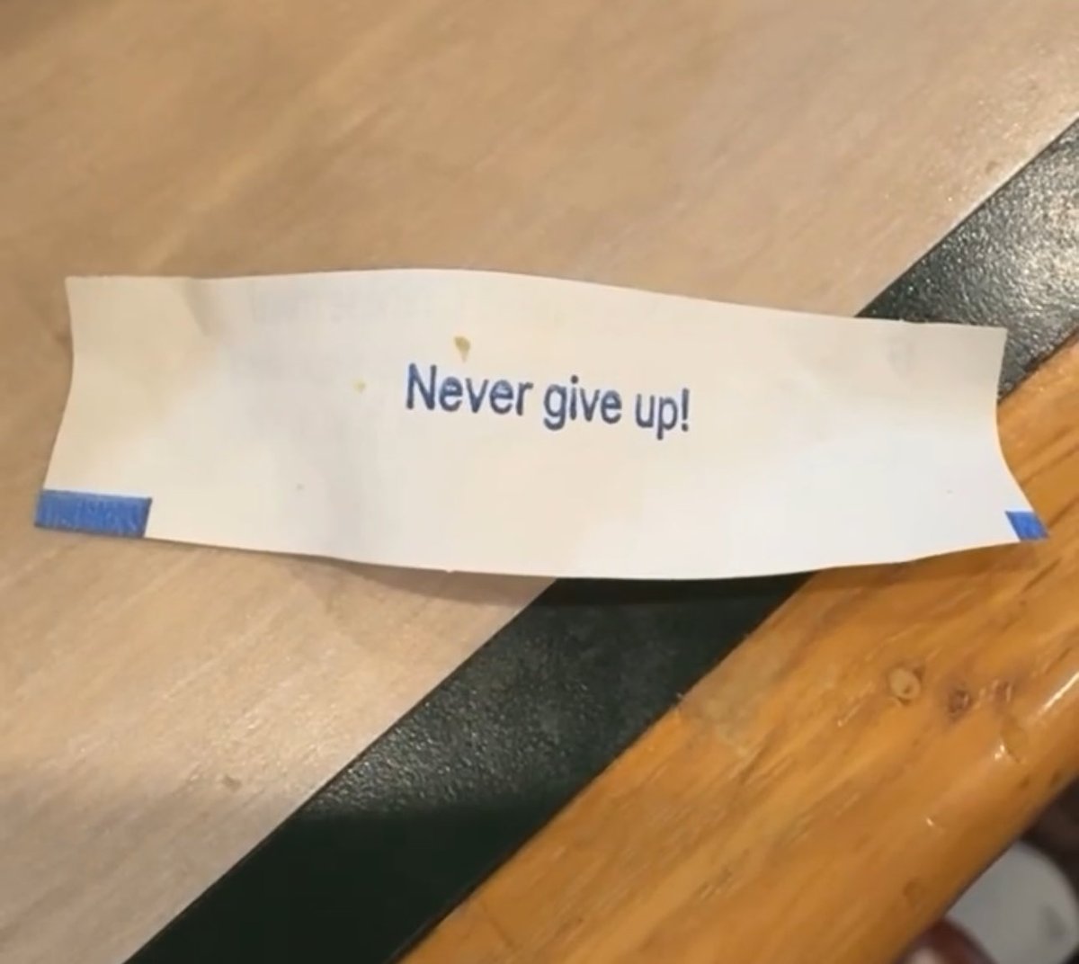2Boys1heart's tweet photo. Went to Fuji in mentor Ohio yesterday . This was in my Fortune cookie. 🥹🤞🏽🙏🏽🔥 https://t.co/5wsXvbiE4e