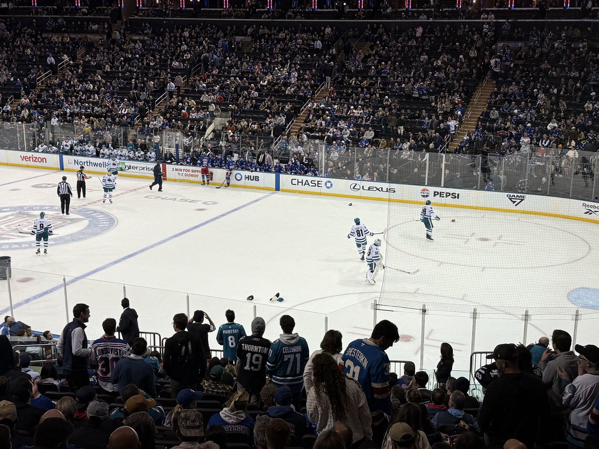 ROAD HAT TRICK FOR MACK <a href="/SanJoseSharks/">San Jose Sharks</a>