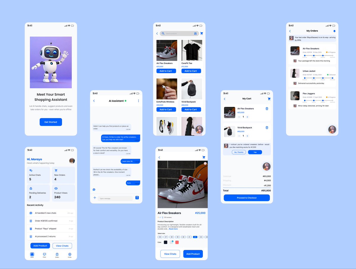 suliahrayo's tweet image. hng stage 1!
I designed a mobile coding app for kids and an artificial intelligence e-commerce bot.🩷🫡