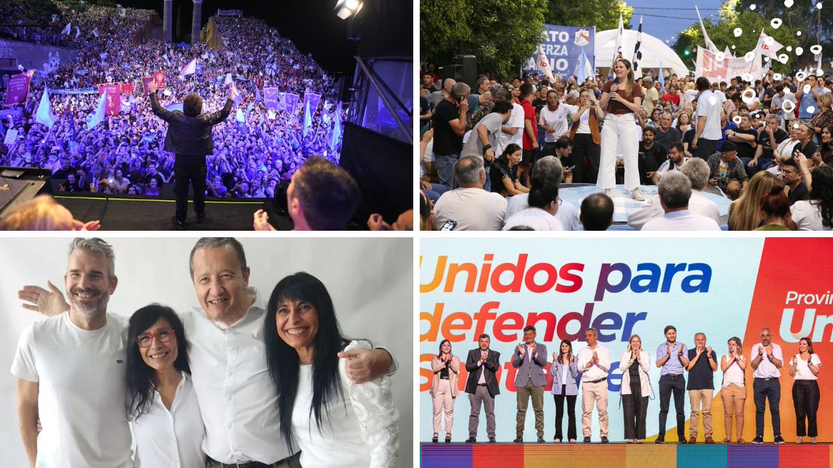 🗳️ #Elecciones2025 
📲 #Rosario epicentro político: Los cuatro cierres de campaña que anticipan una elección reñida 

➡️ tinyurl.com/277pyjry