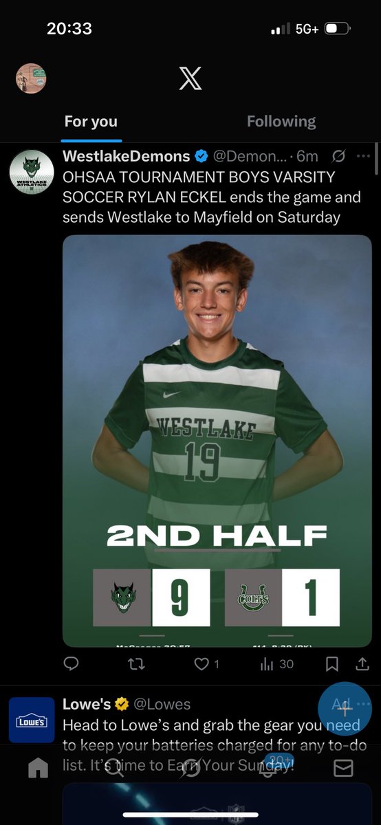 Westlake Demons Boys Soccer tweet media