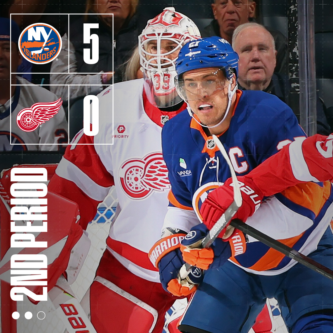 NYIslanders's tweet image. Up after 2!