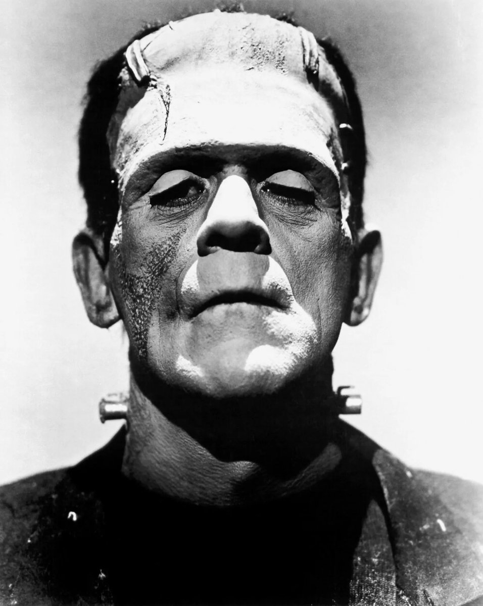 AlmaDeliaMC's tweet image. Sé que predico en el desierto, pero sería precioso leer el #Frankenstein de Mary Shelley —la muchachita que creó este portento de personaje—antes de ver otra adaptación cinematográfica.
Ejemplo: creo que el imaginario se adaptó a esta representación y anuló lo que Shelley propone